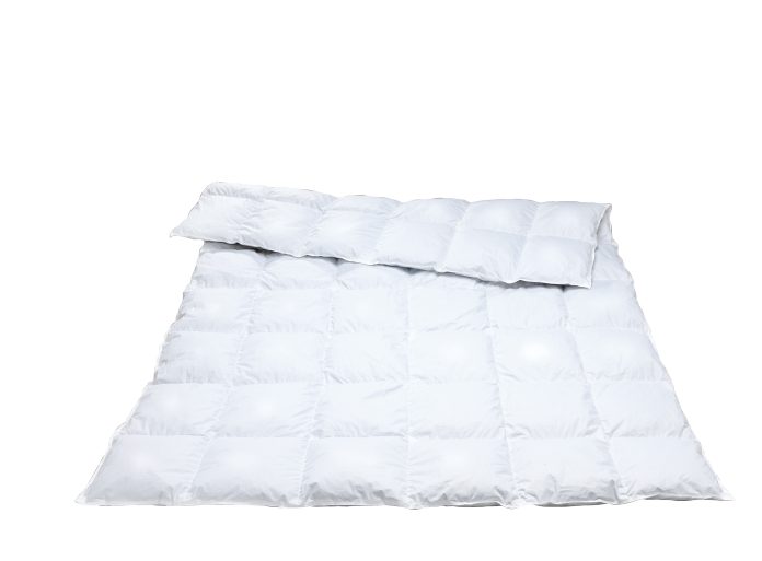 Eiderdaune Ganzjahresdecke / leichte Winterdecke